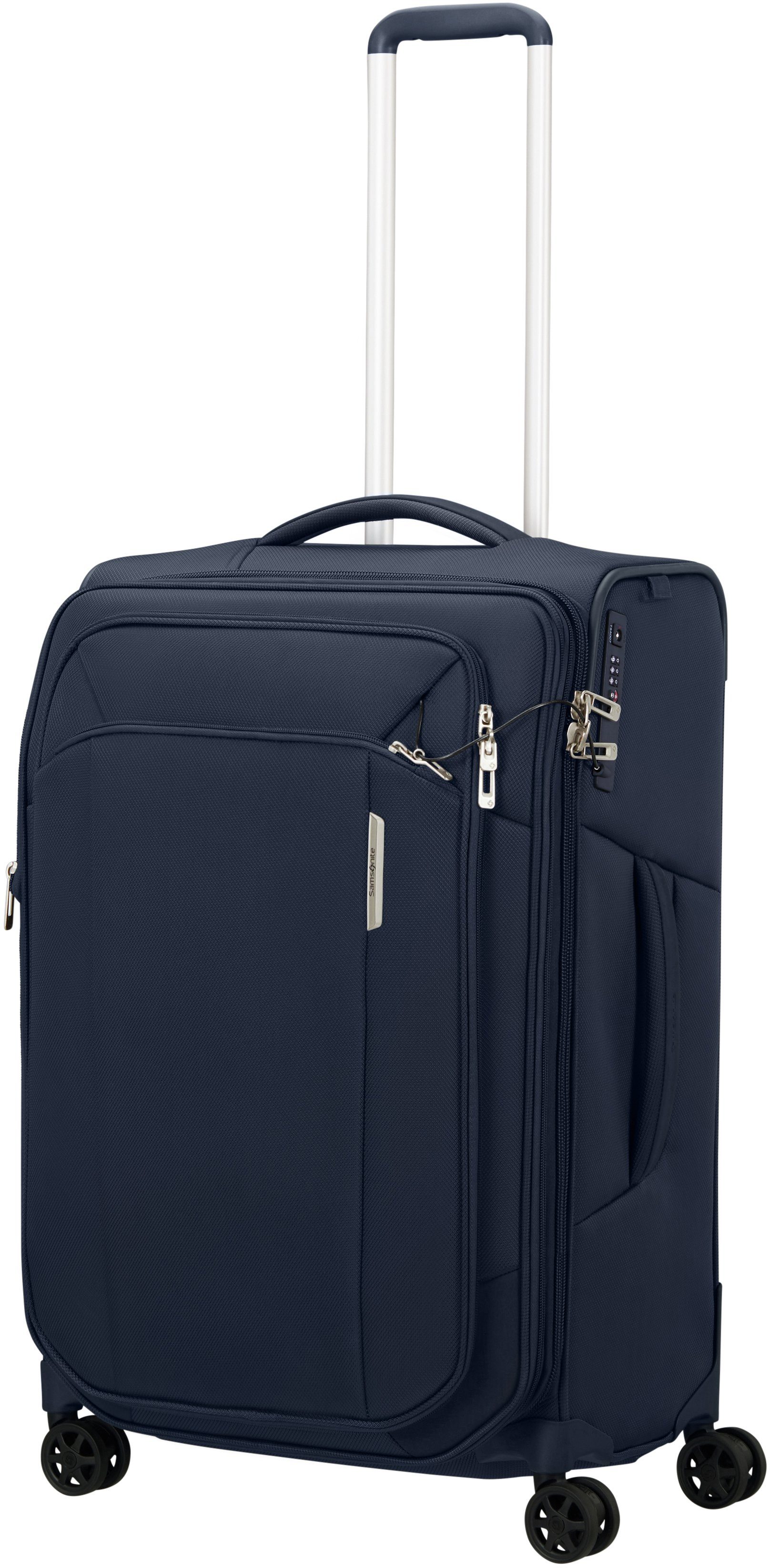 Samsonite Weichgepäck-Trolley RESPARK exp, verschiedene Größen und Farben, 4 Rollen, voll gefütterter Innenraum, mit Packgurten und Trennwand