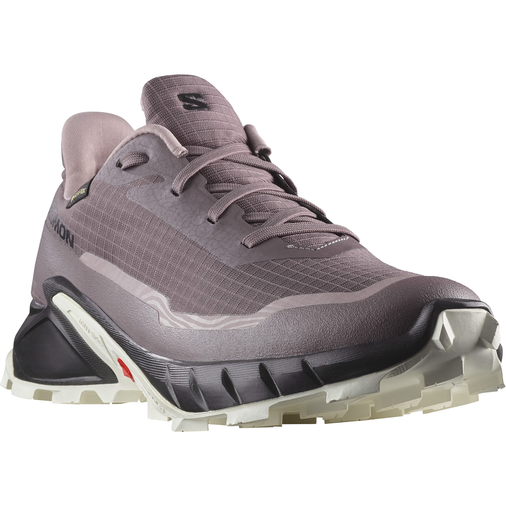 ALPHACROSS lila 5 GORE-TEX Salomon W Trailrunningschuhe Trailrunningschuh wasserdicht,