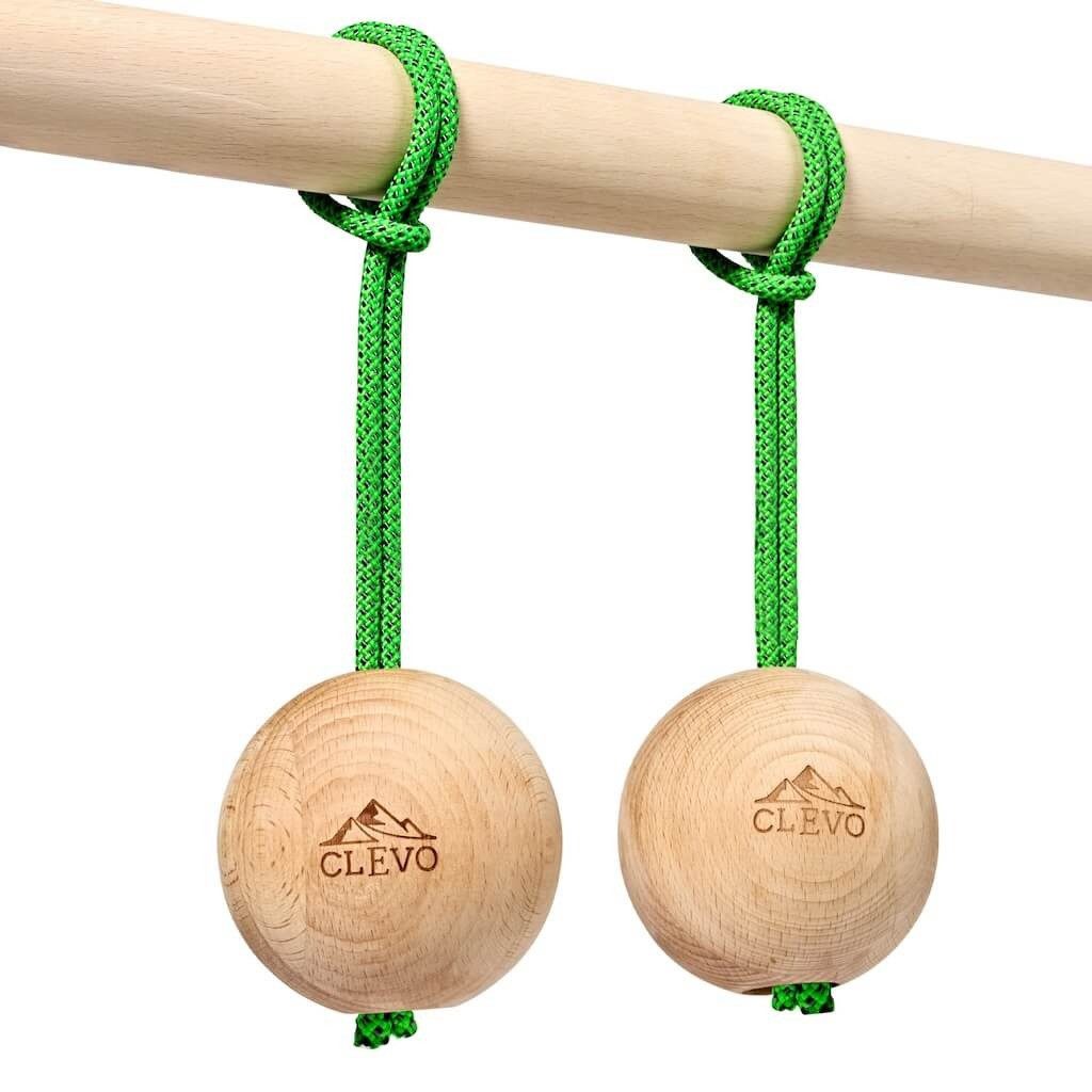 Clevo Climbing Kletter-Trainingsgerät CLEVO Hangball Kletterkugeln (2er Set)