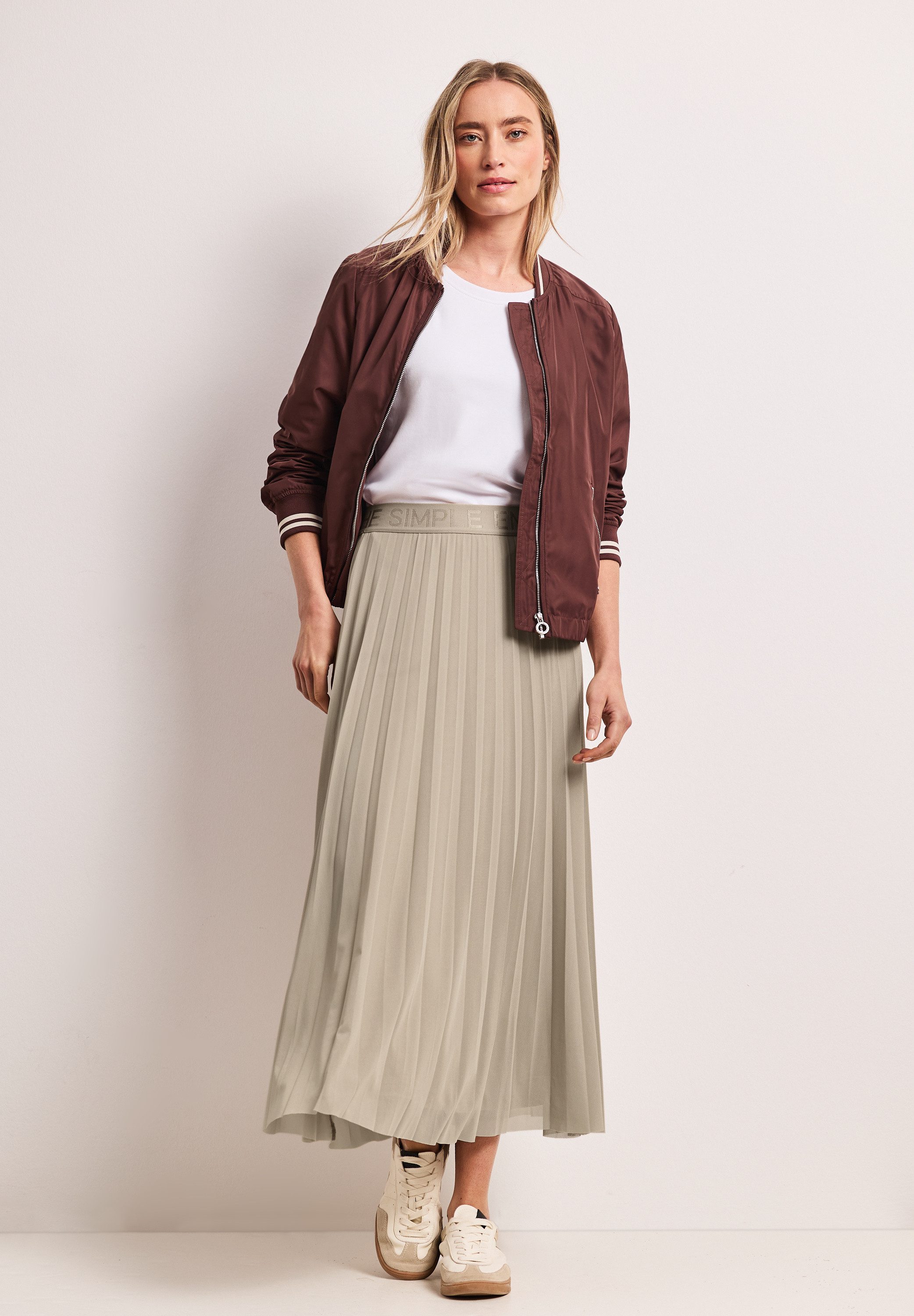 STREET ONE Maxirock Middle Waist