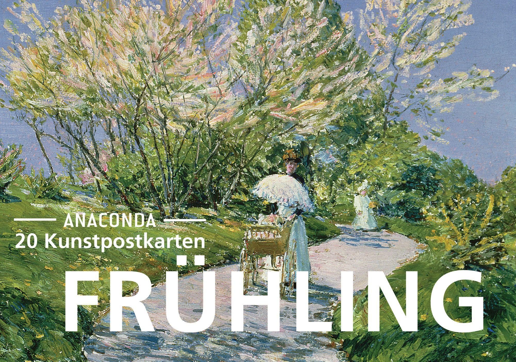 Anaconda Verlag Grußkarten Postkarten-Set Frühling