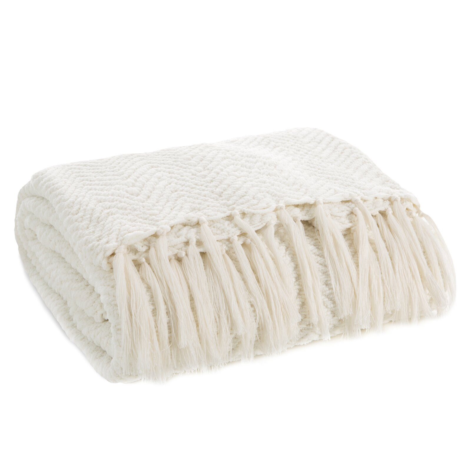 Wohndecke BOHO weiß creme beige rosa günstig online kaufen