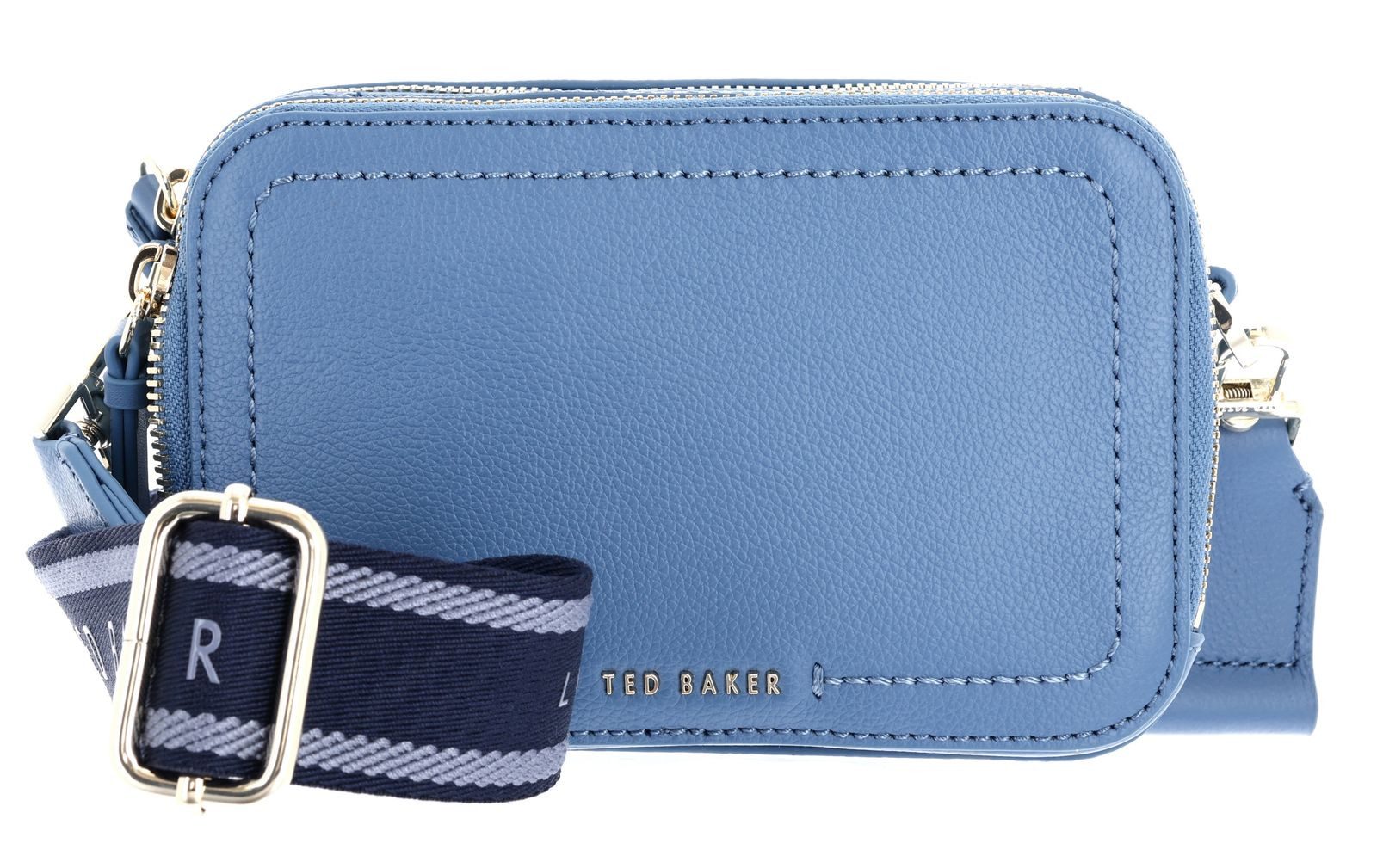 Ted Baker Umhängetasche Webbing Leather Crossbody Camera Bag, aus echtem Leder