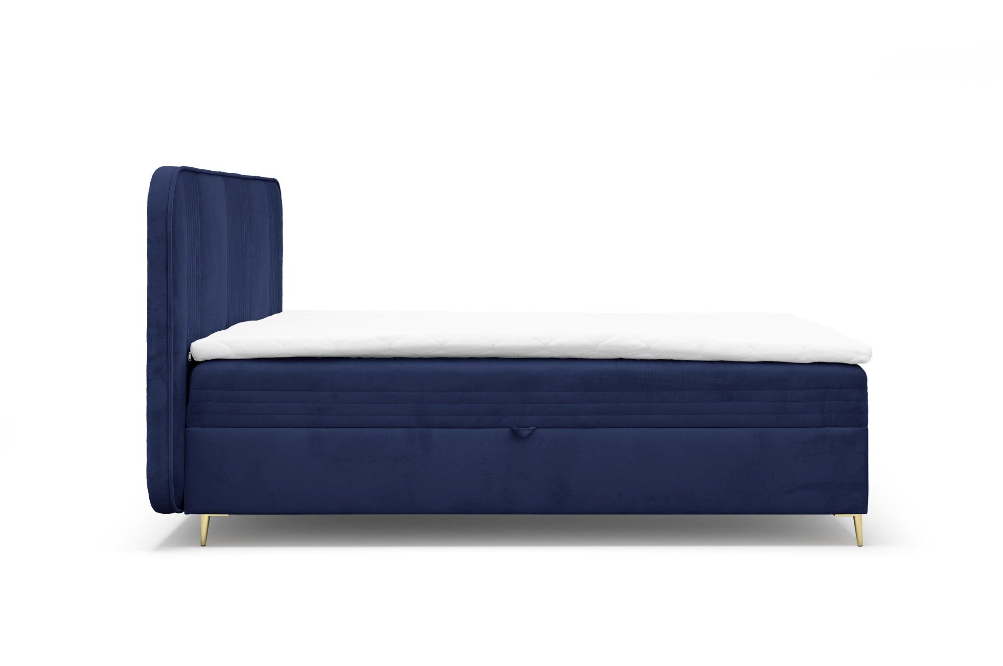 Fun Möbel Boxbett Schlafzimmerbett ALIZE Stoff Fresh, inkl. Bettkasten und Topper