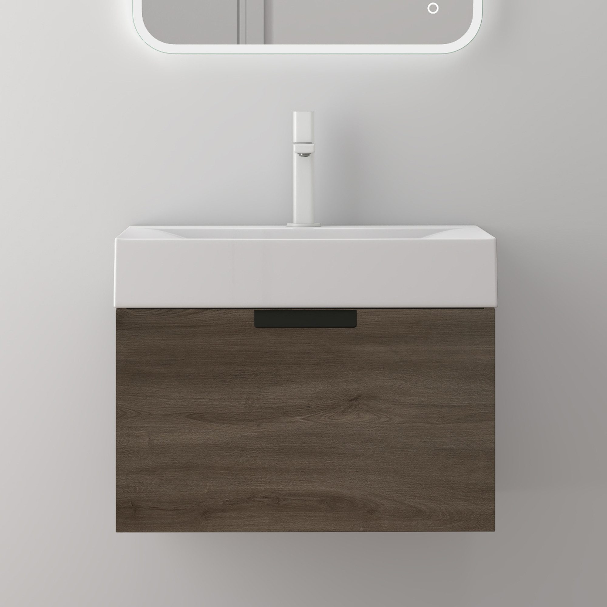 doporro Badmöbel-Set Design Waschtisch-Unterschrank Soft-Close Badschrank-S günstig online kaufen