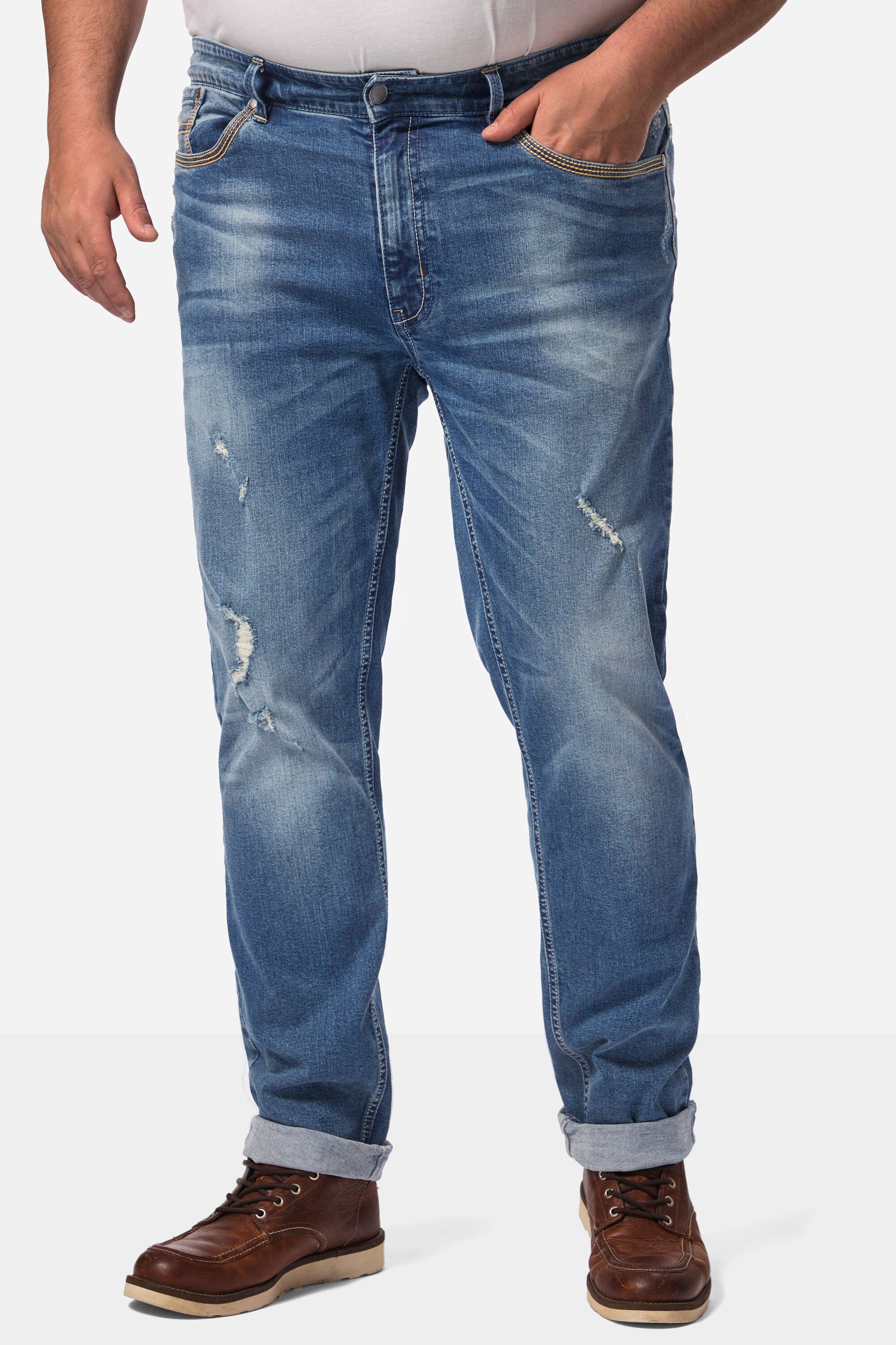 5-Pocket-Jeans John F. Gee Jeans Kontraste 5-Pocket bis 72/36