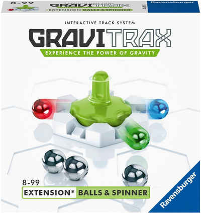 Ravensburger Kugelbahn-Bausatz GraviTrax® Balls & Spinner, Made in Europe; FSC® - schützt Wald - weltweit