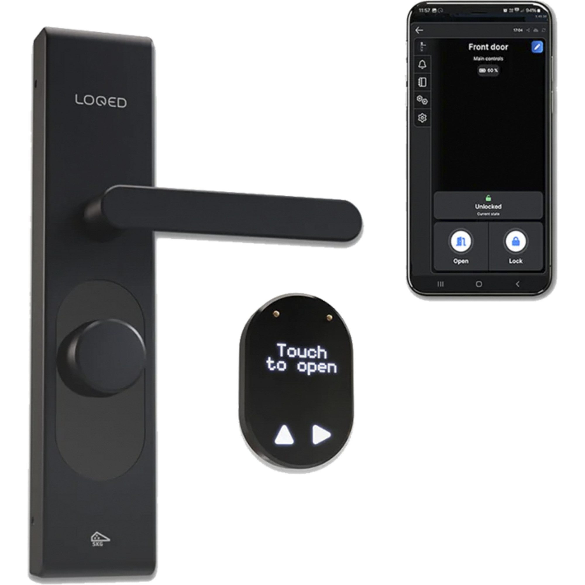 Shelly Shelly LOQED Smart Lock, elektronisches Türschloss Smart-Home-Zubehör