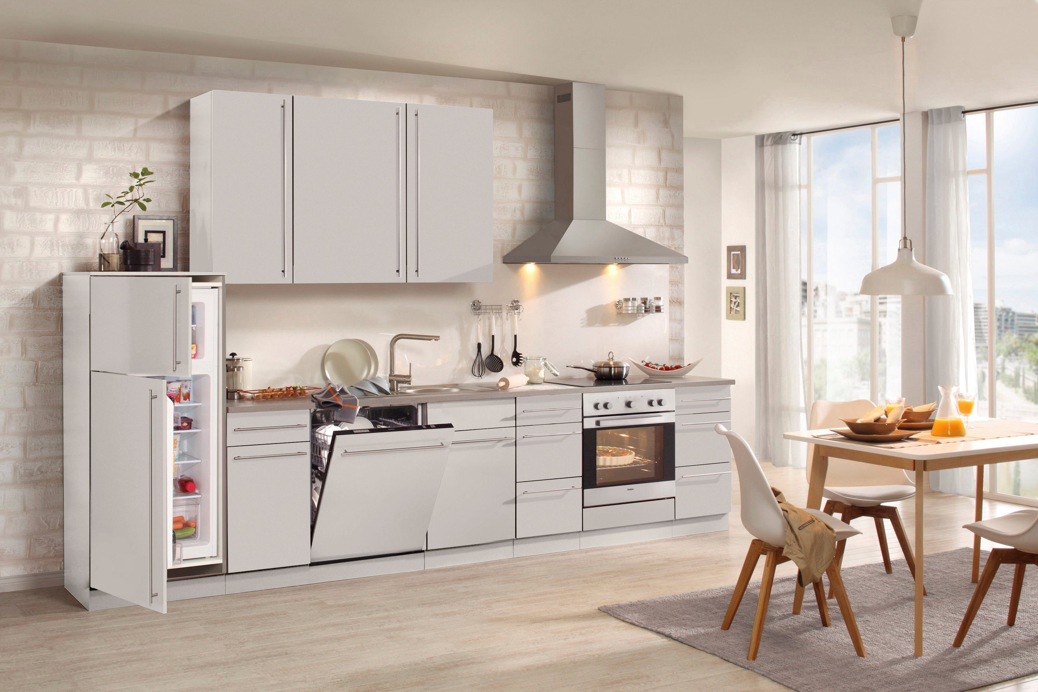 wiho Küchen Unterschrank Chicago 40 cm breit, 1 Schubkasten und 1 Tür – Bild 5 von 5