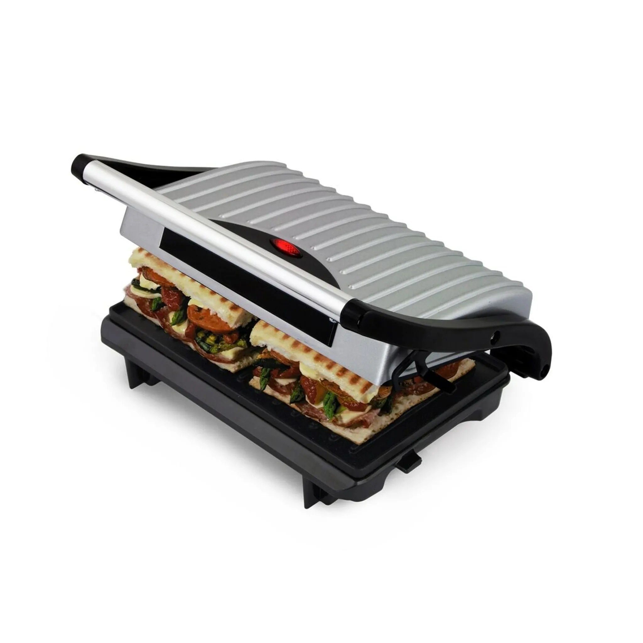 Esperanza Kontaktgrill Kontakt-Pizzagrill Tischgrill für Steak, Sandwich Panini Toaster, 750,00 W, Automatische Temperaturregelung & Antihaftbeschichtung