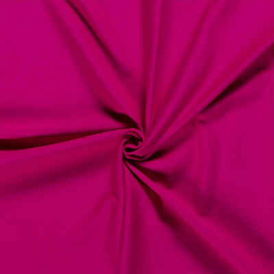 maDDma Stoff 0,5m hautfreundlicher Baumwoll-Jersey uni Meterware in tollen Farben, pink