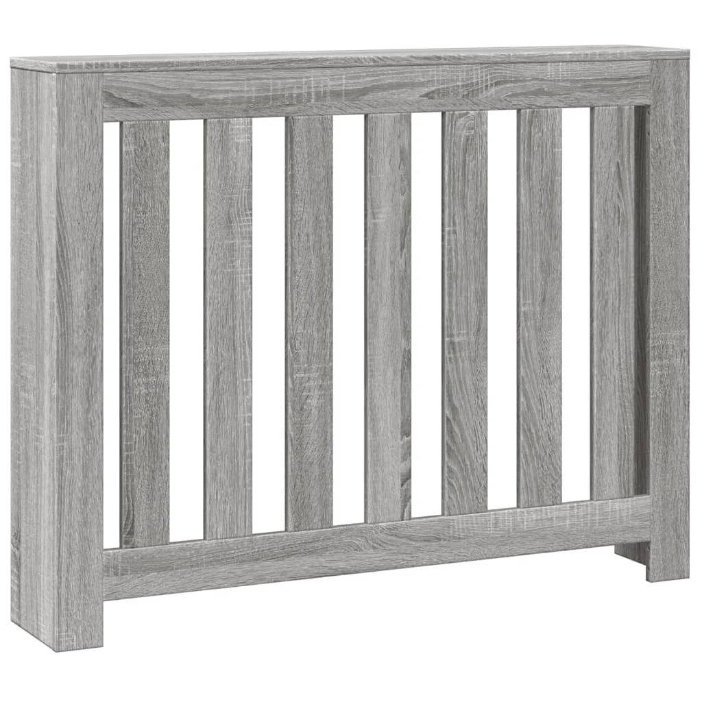 vidaXL Heizungsverkleidung 104 x 20 x 82 cm Heizkörperverkleidung Grau Sonoma 104x20x82 cm Spanpl