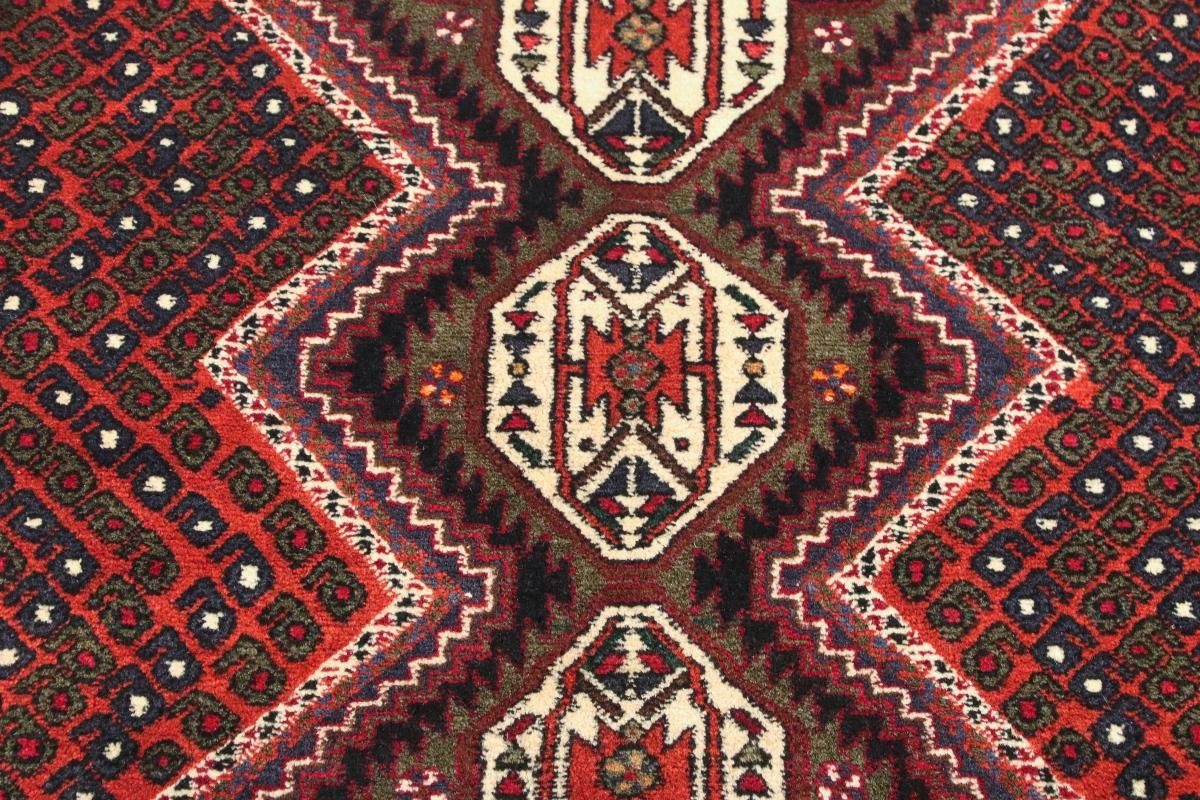 Orientteppich Afshar 126x175 Handgeknüpfter rechteckig, / 10 Höhe: Orientteppich Perserteppich, Trading, Nain mm
