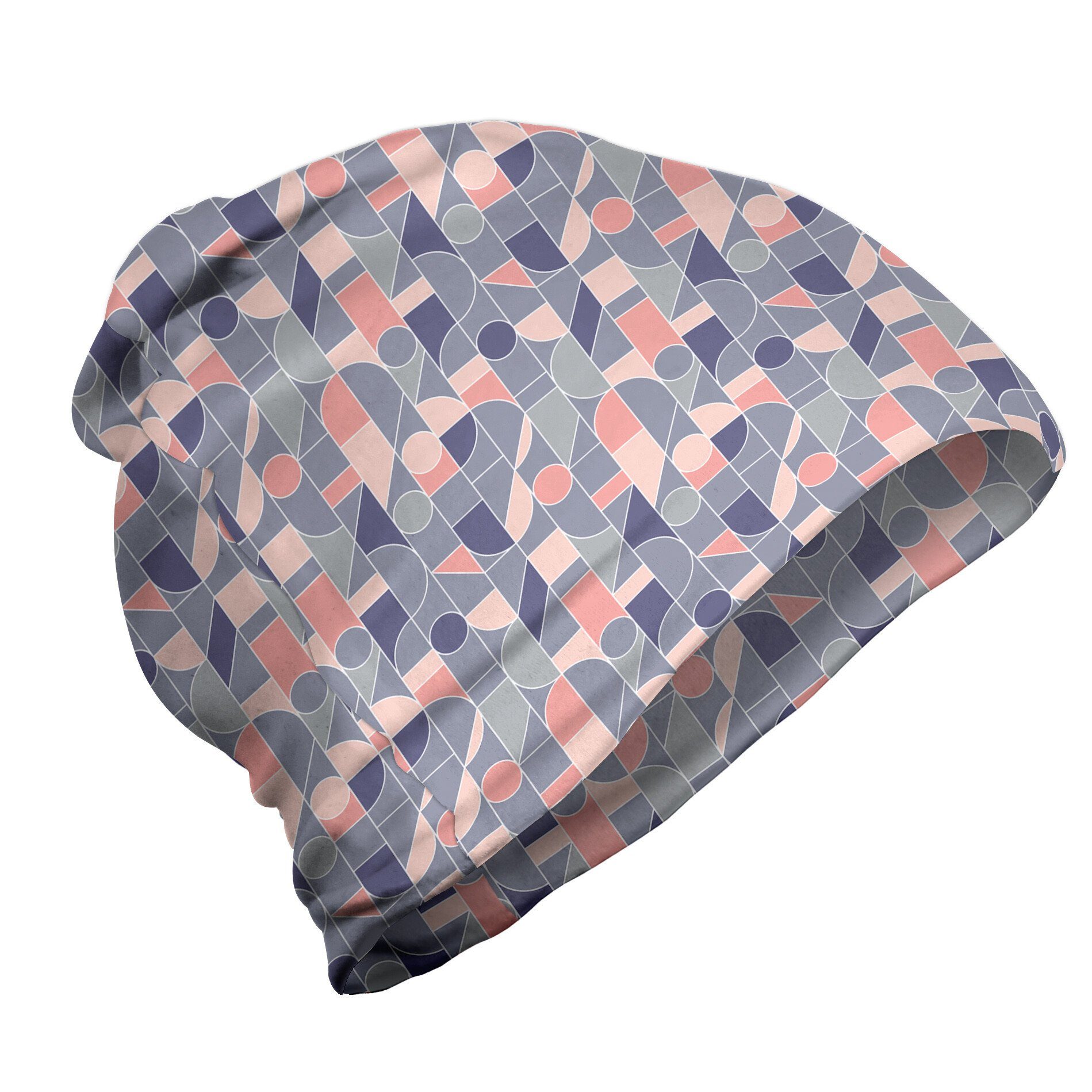 im Abakuhaus Freien Formen Wandern Abstrakte Geometrisch Retro Beanie