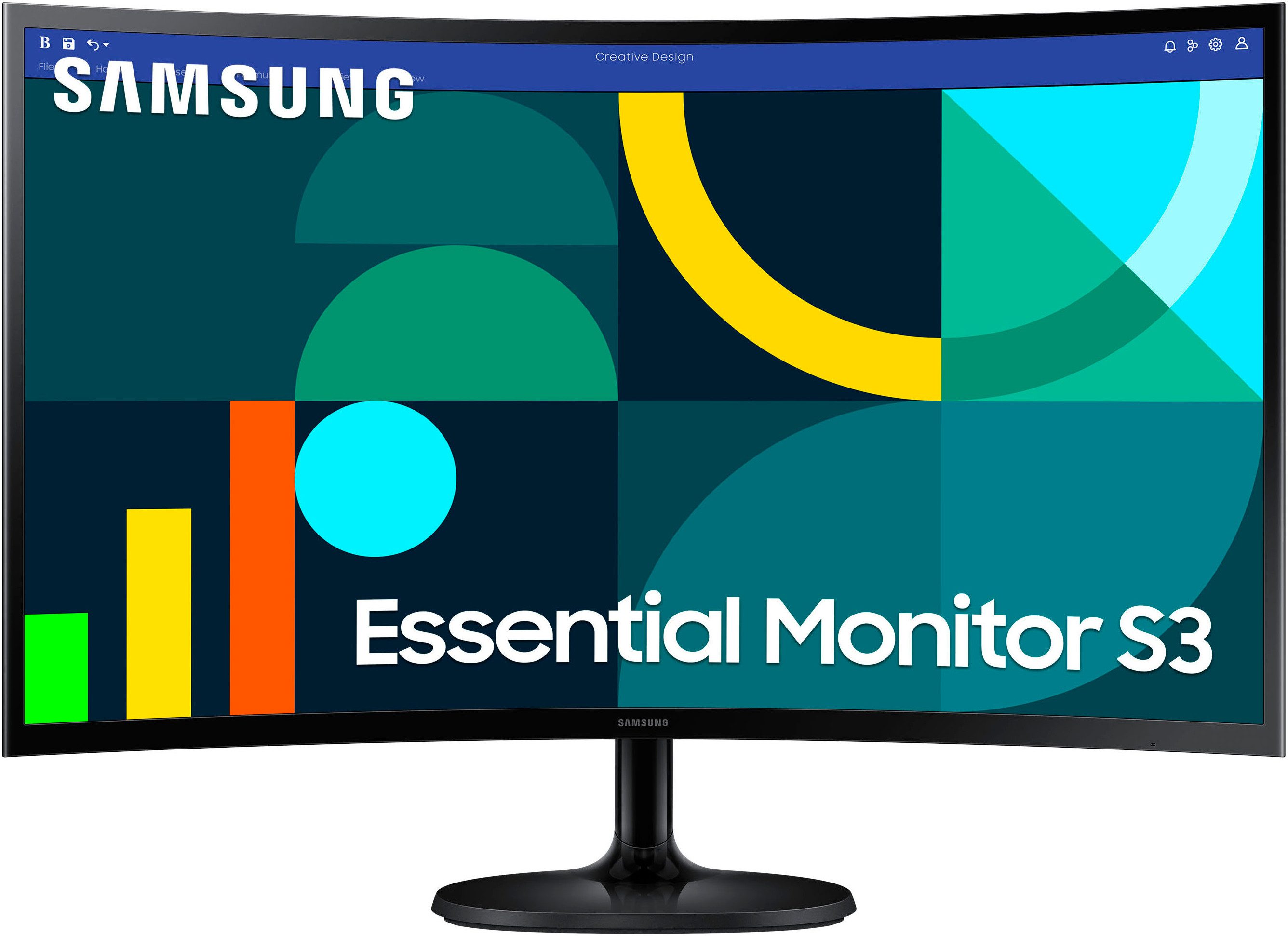 Samsung S36GD LED-Monitor (68 cm/27 ", 1920 x 1080 px, Full HD, 4 ms Reaktionszeit, 100 Hz, VA LED)