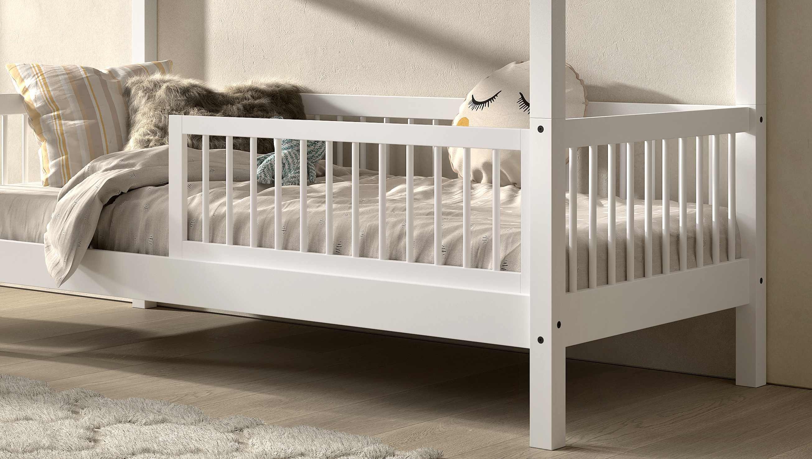 Home affaire Bettschutzgitter Forrest Rausfallschutz aus Massivholz, klappb günstig online kaufen