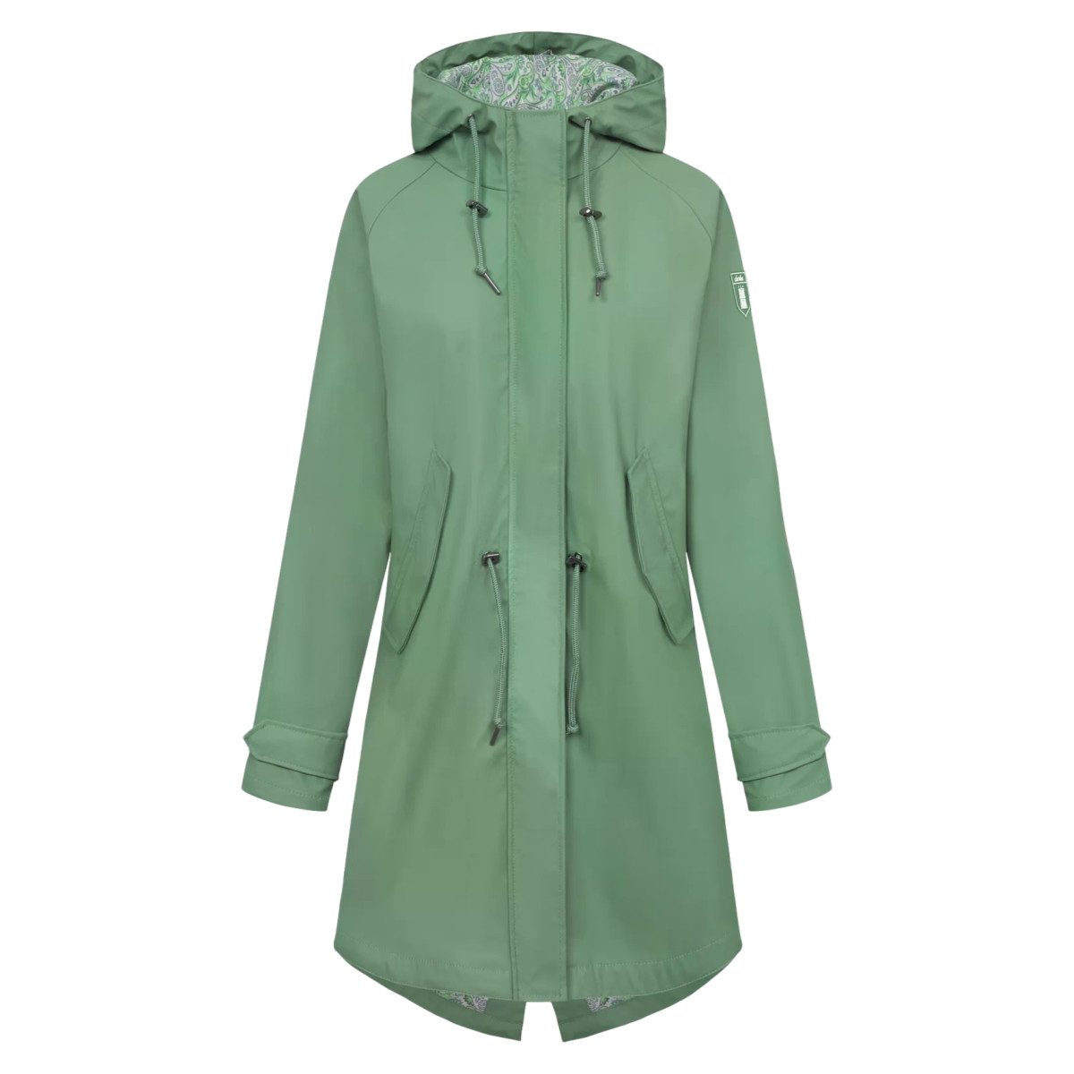 Derbe Regenjacke Derbe Friese Traveby Paisley - Damen Regenmantel