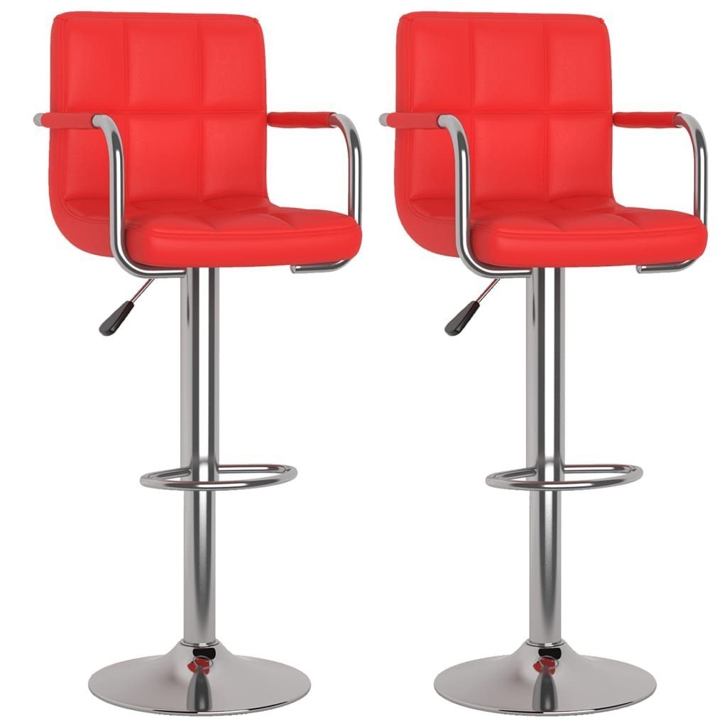 vidaXL Barhocker Barhocker 2 Stk. Rot günstig online kaufen
