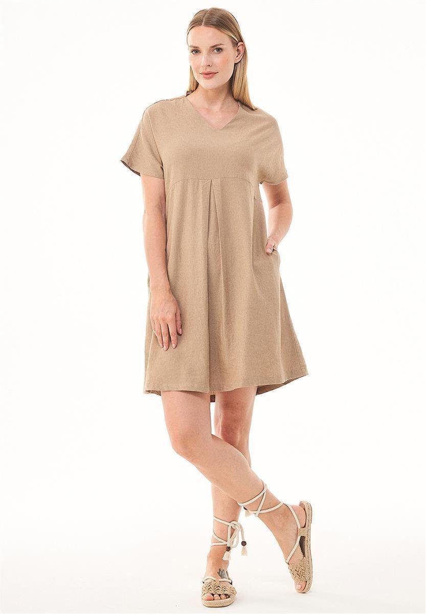 ORGANICATION Kleid & Hose Women's V-neck Dress