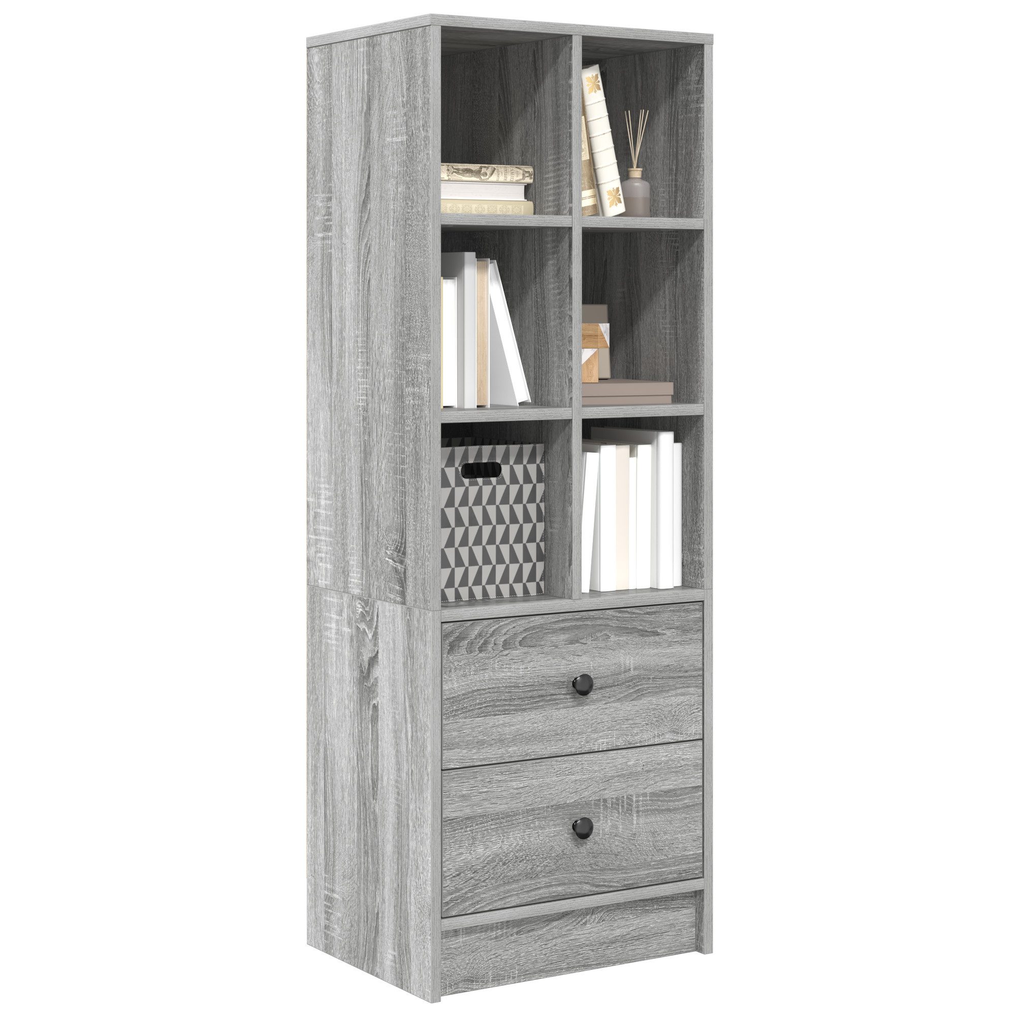 vidaXL Sideboard Graue Regaleinheit Graue Sonoma günstig online kaufen