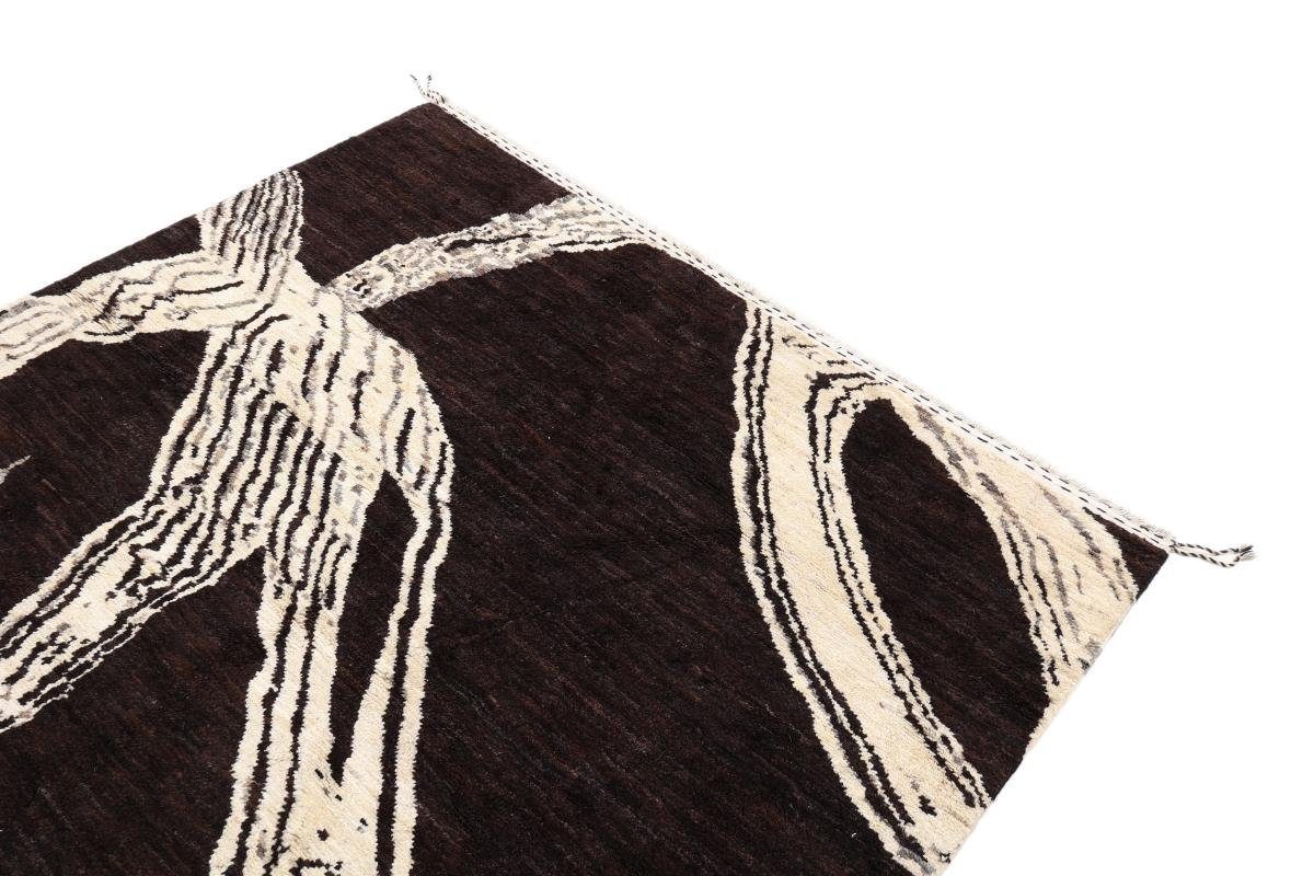 Orientteppich Berber Nain 198x302 Ela Höhe: Orientteppich, Handgeknüpfter 20 mm Design Moderner Trading, rechteckig