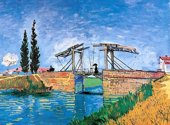 my home Kunstdruck »VAN GOGH / Die Brücke von Langlois«, (1 Stück