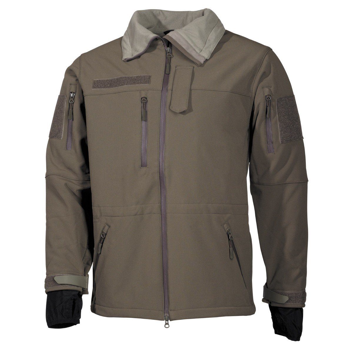 Outdoorjacke Soft Shell Jacke, High Defence, oliv