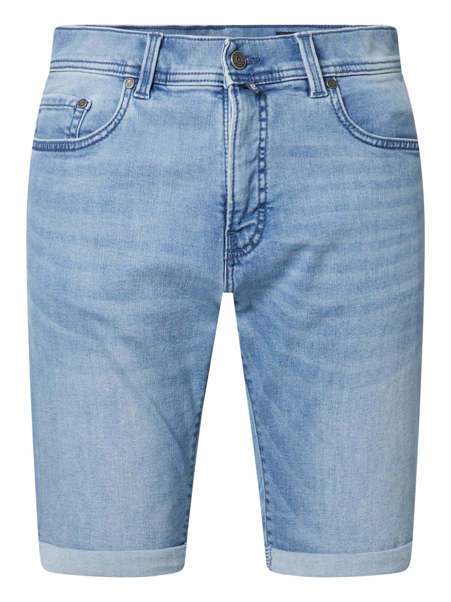 Pierre Cardin Jeansshorts Sisteron mit Dornschlaufe für die Gürtelschnalle günstig online kaufen