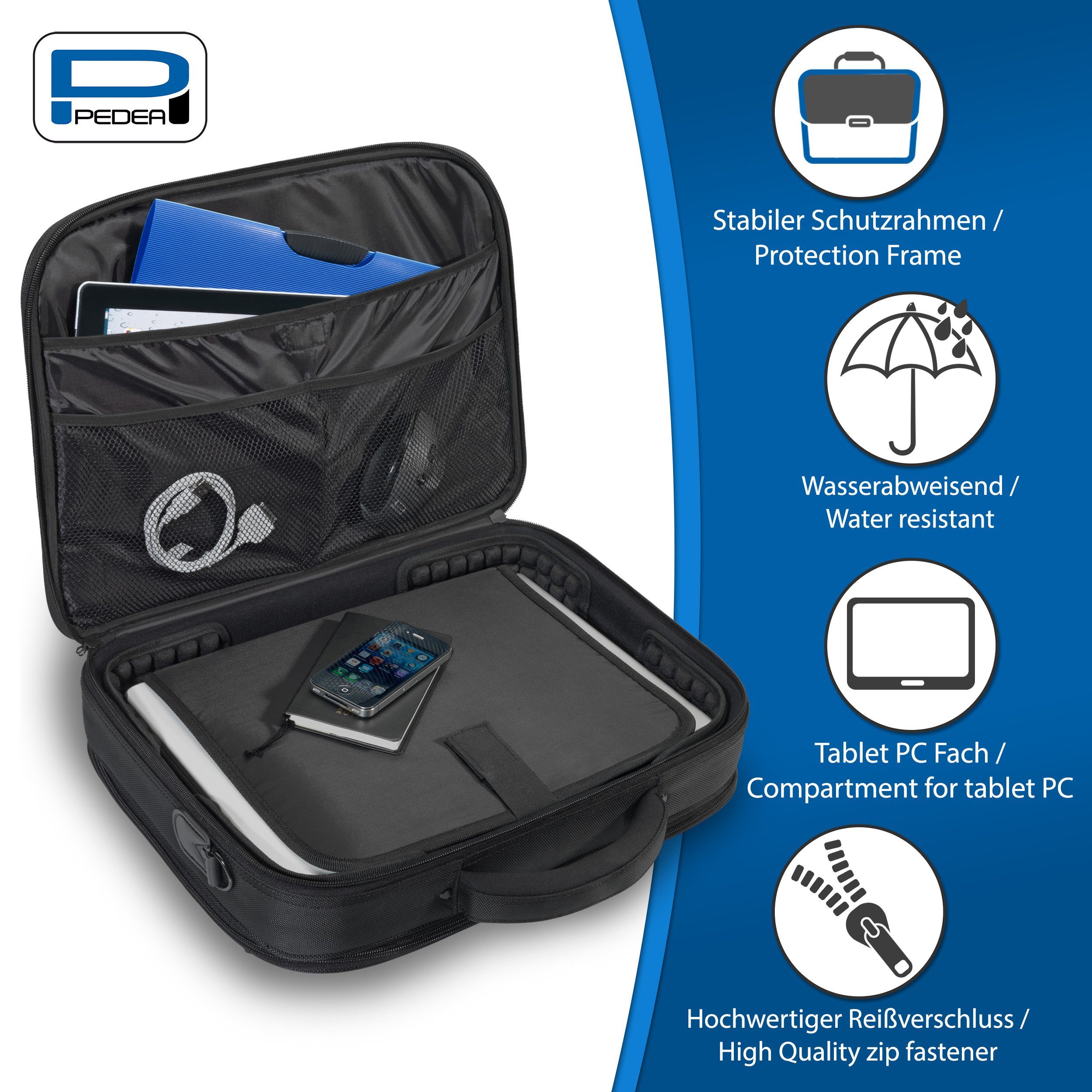 PEDEA Laptoptasche Premium (15,6 Zoll (39,6 günstig online kaufen