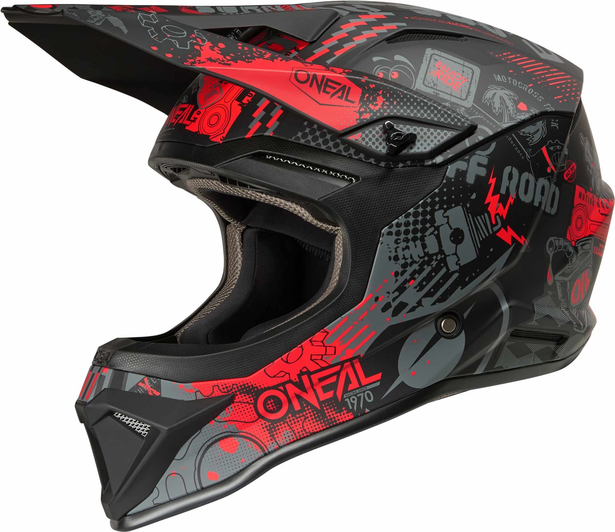 O’NEAL Motocrosshelm 1SRS VIBRANT Motocross Helm, ECE 22.06