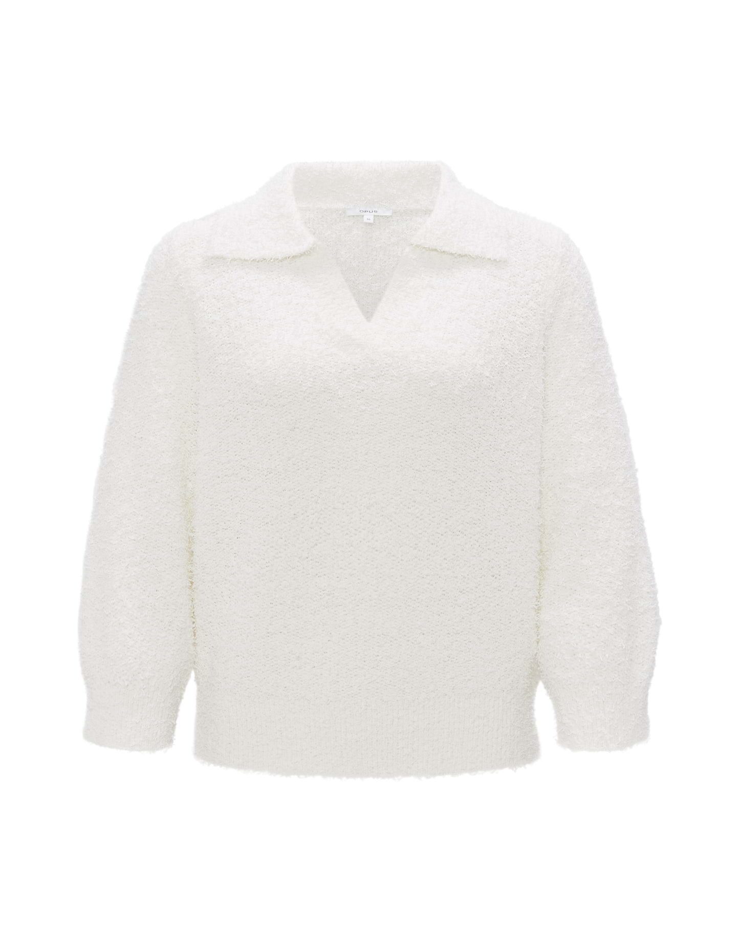 OPUS Strickpullover Pullover PORASI Regular mit gekräuselter Textur günstig online kaufen