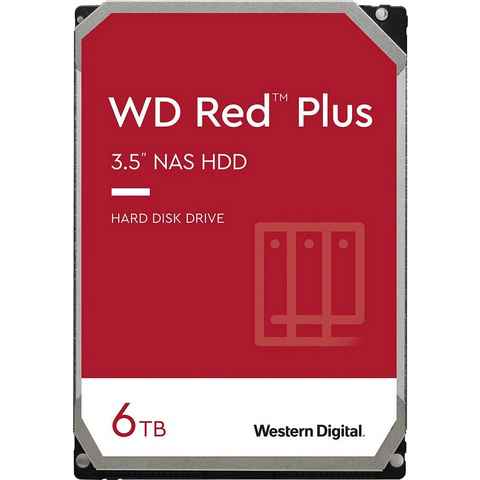 Western Digital WD Red Plus HDD-NAS-Festplatte (6 TB) 3,5"