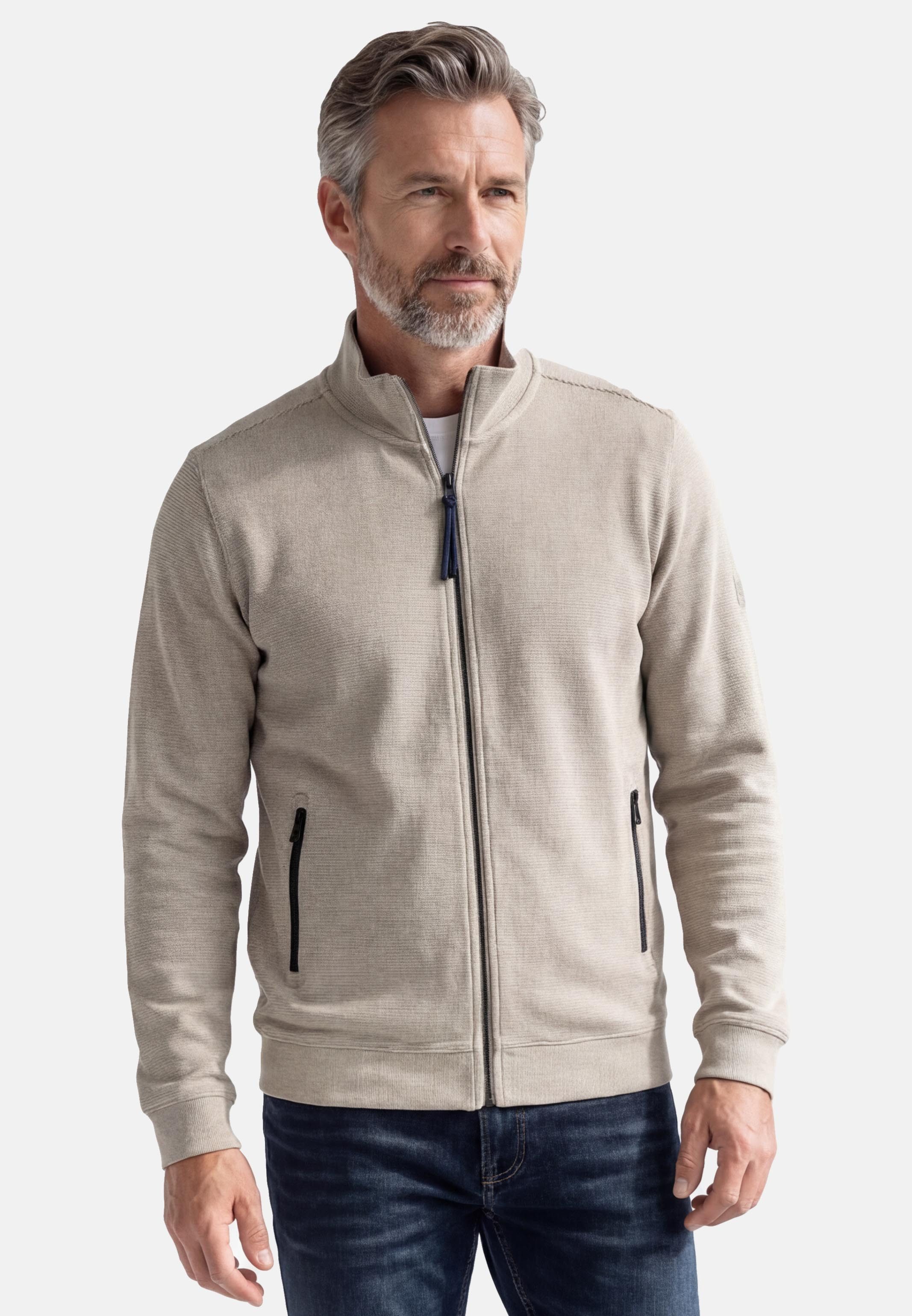 LERROS Sweatjacke 2er Pack Basic (Spar-Set, 2-tlg) Sweatjacke - Baumwolle - Atmungsaktiv - Durchgehender Reißverschluss