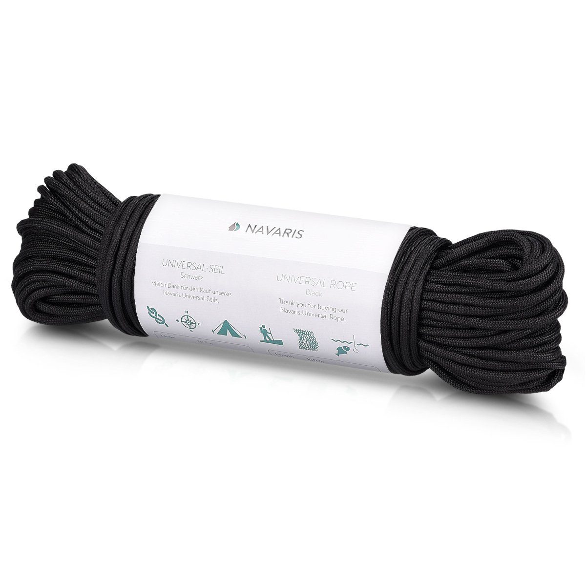 Navaris Outdoor Survival Seil - 4mm günstig online kaufen