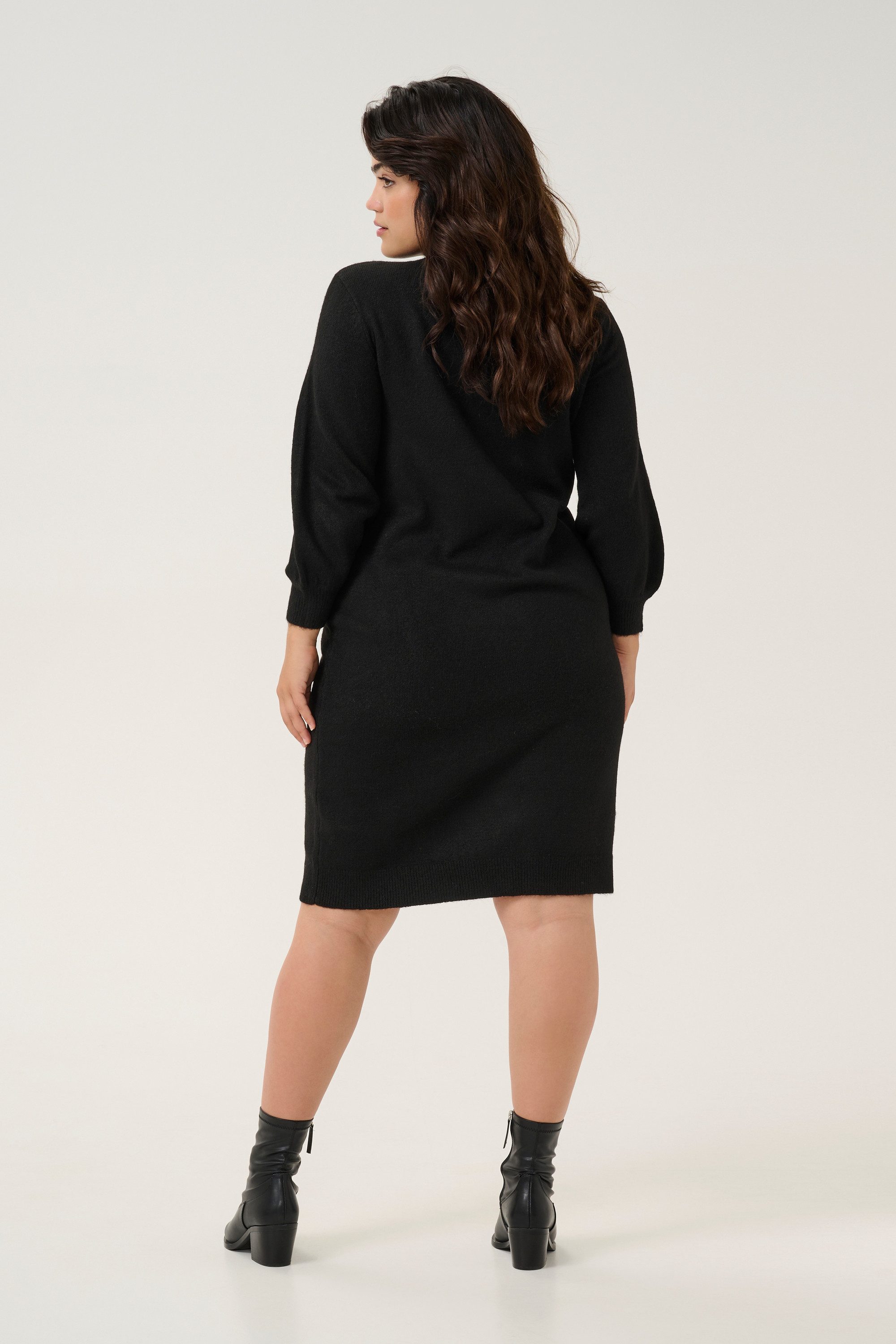 KAFFE Curve Strickkleid Kleid KCmerida Große Größen