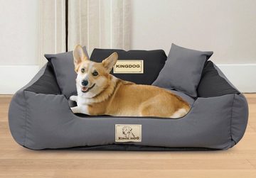 KomfortHome Tierbett Hundebett, Bezug abnehbar und waschbar, Hundesofa für kleie und grosse