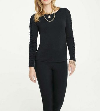 Ashley Brooke by heine Troyer ASHLEY BROOKE Damen Designer-Feinstrickpullover, schwarz