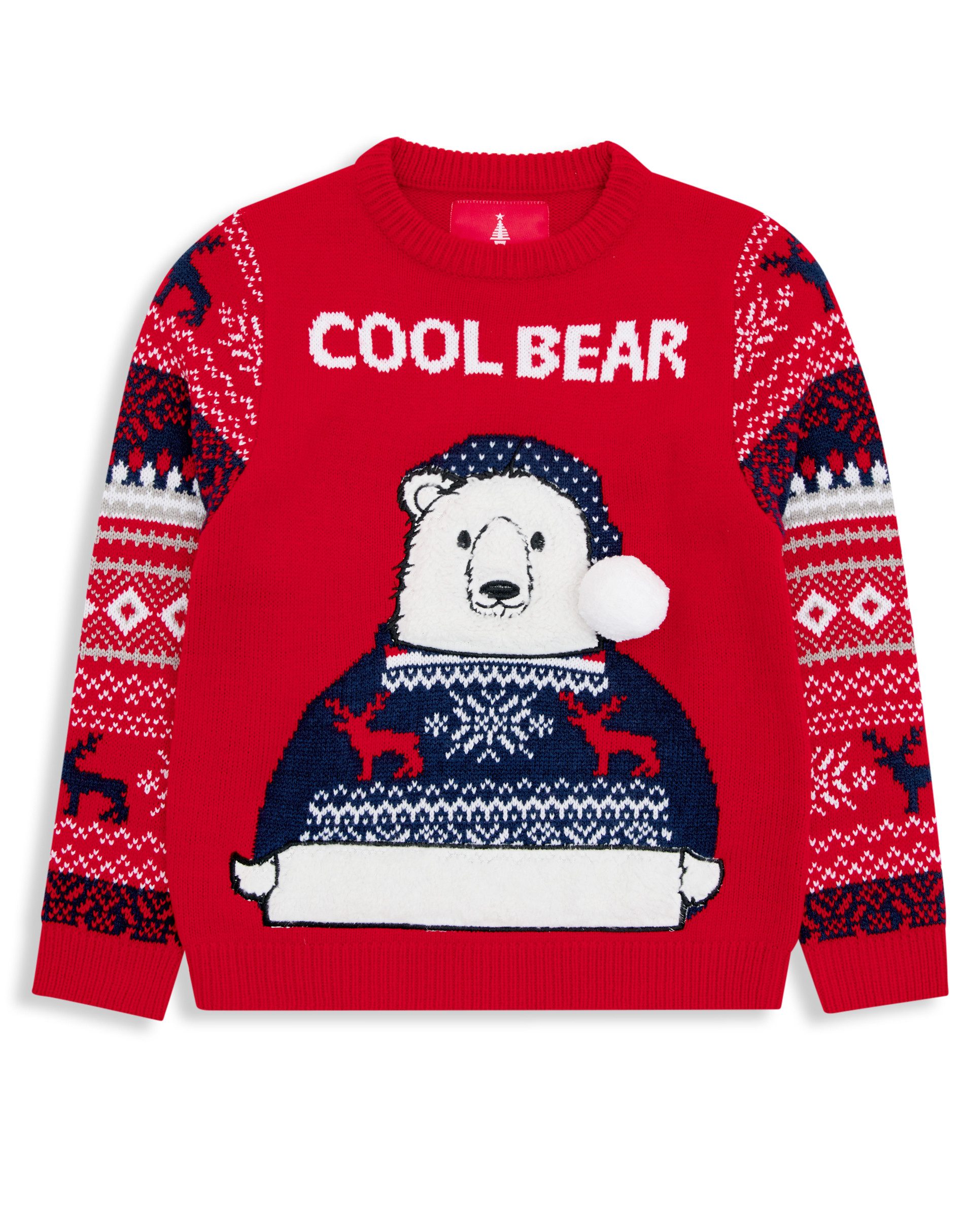 Rundhalspullover Bear