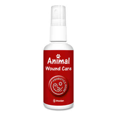 Animal by Provilan Ekzemerpflege Animal Wound Care zur mikrobiologischen Pflege von Hautverletzungen, 100 ml