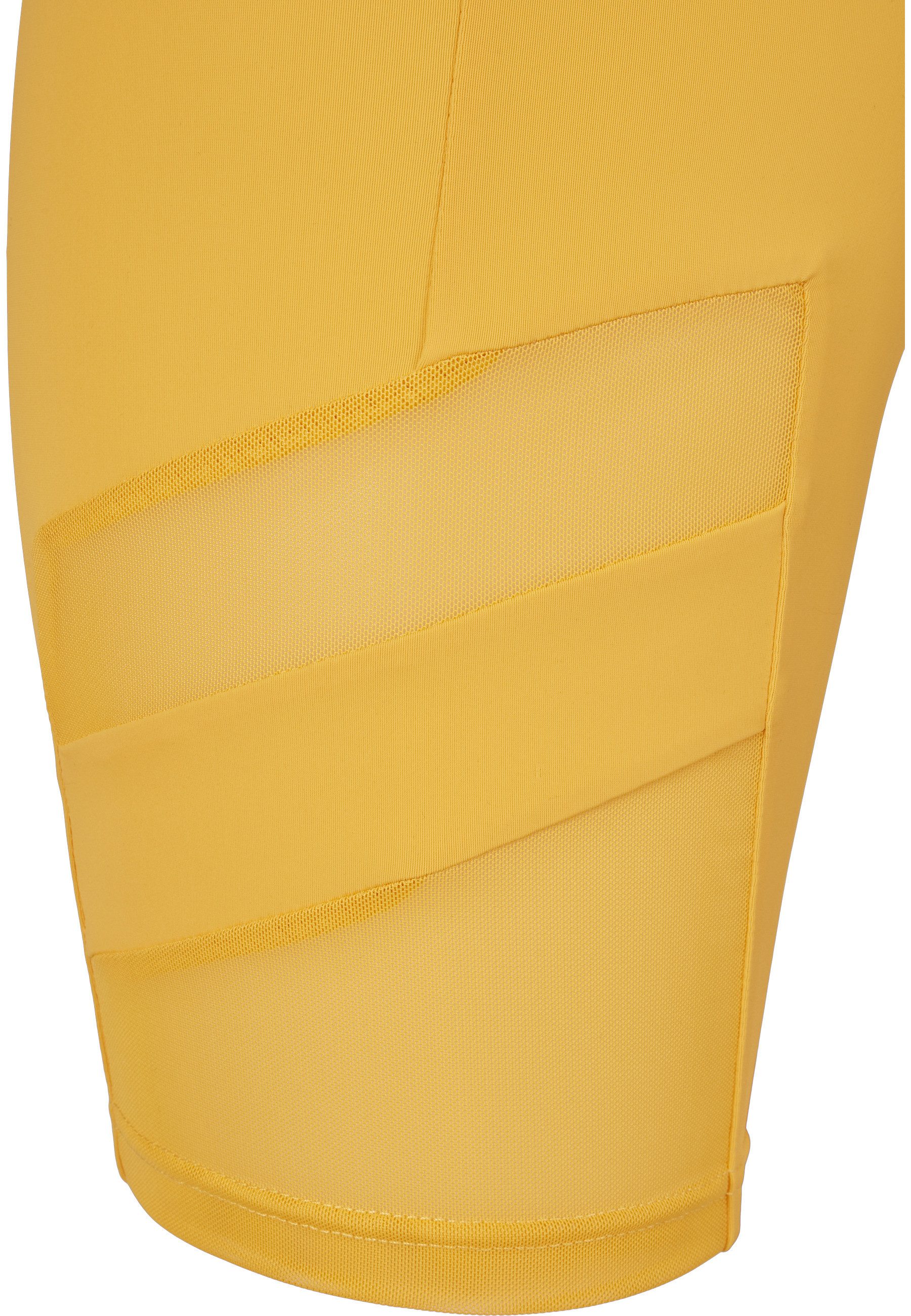 URBAN CLASSICS Stoffhose Urban Classics Damen Ladies High Waist Tech Mesh Cycle Shorts (1-tlg)