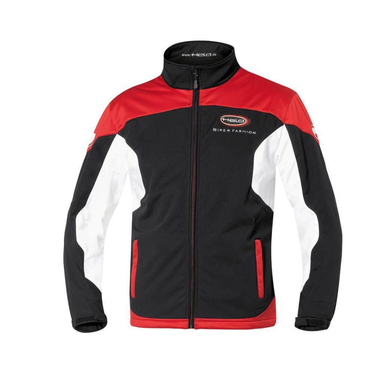 Held Biker Fashion Motorradjacke Team Softshell-Jacke Atmungsaktiv wasserabweisend