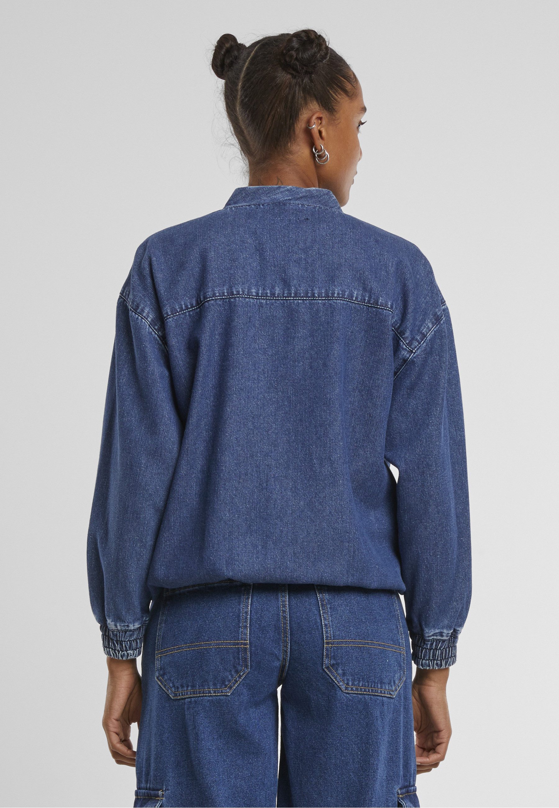 URBAN CLASSICS Jeansjacke Urban Classics Ladies Oversized Skater Jacket (1-St) – Bild 4 von 5