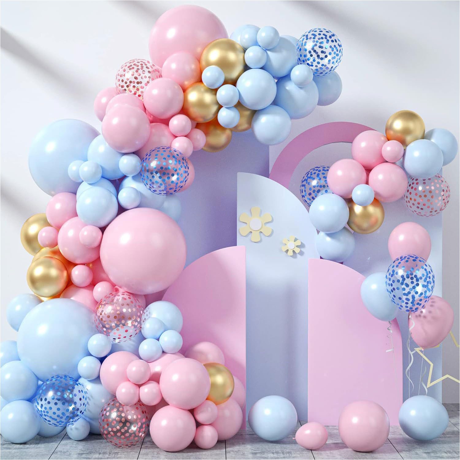 Refttenw Dekofigur Bunt Geburtstagsparty Partyzubehör Deko Set für Hochzeit günstig online kaufen