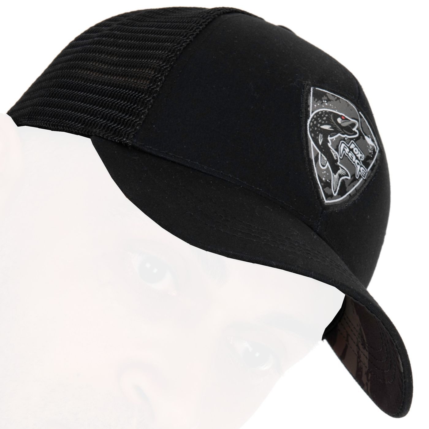 Fox Rage Trucker Cap Fox Rage Limited Edition Black Pike Trucker Cap - Angelcap