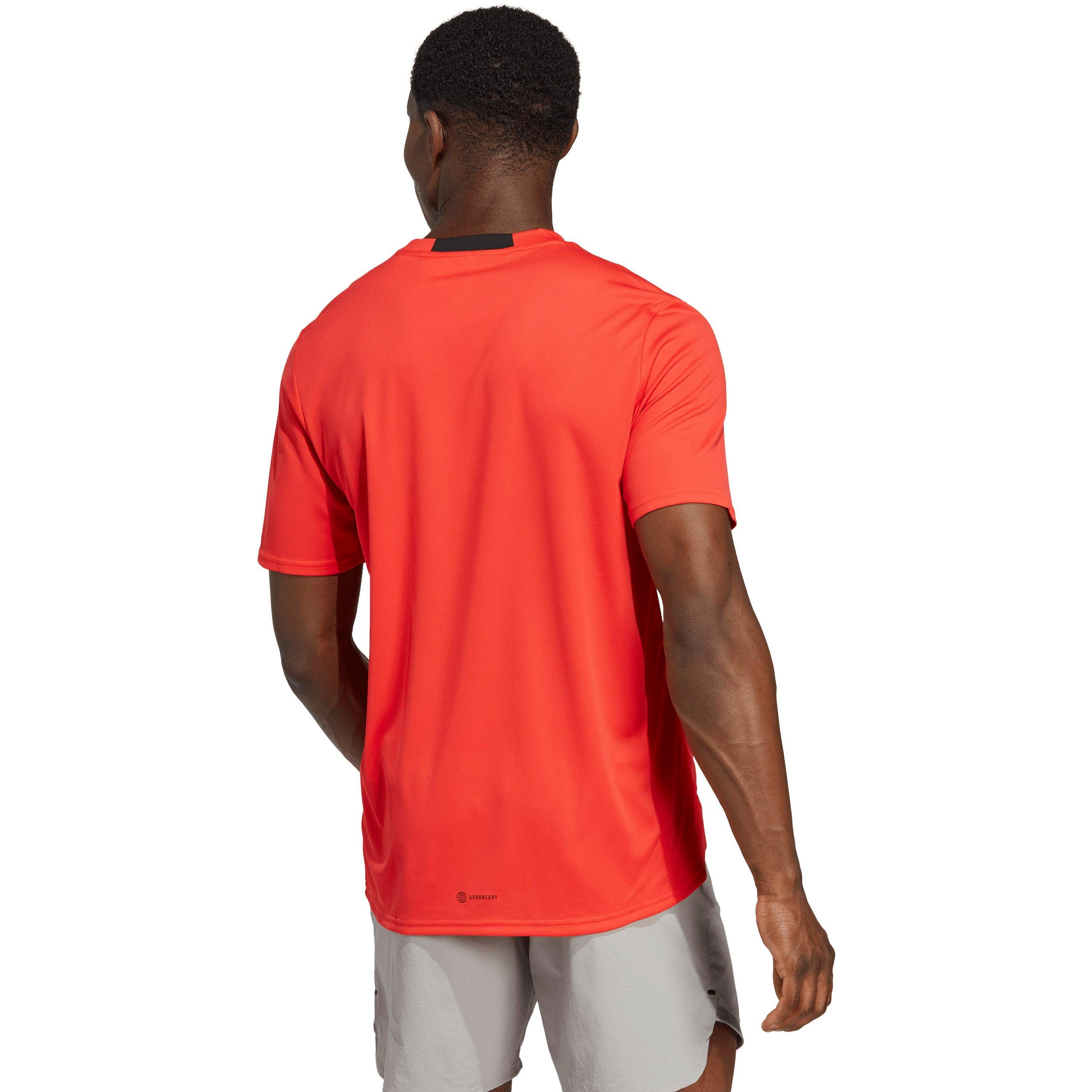 adidas Performance Funktionsshirt AEROREADY bright MOVEMENT FOR DESIGNED red-black