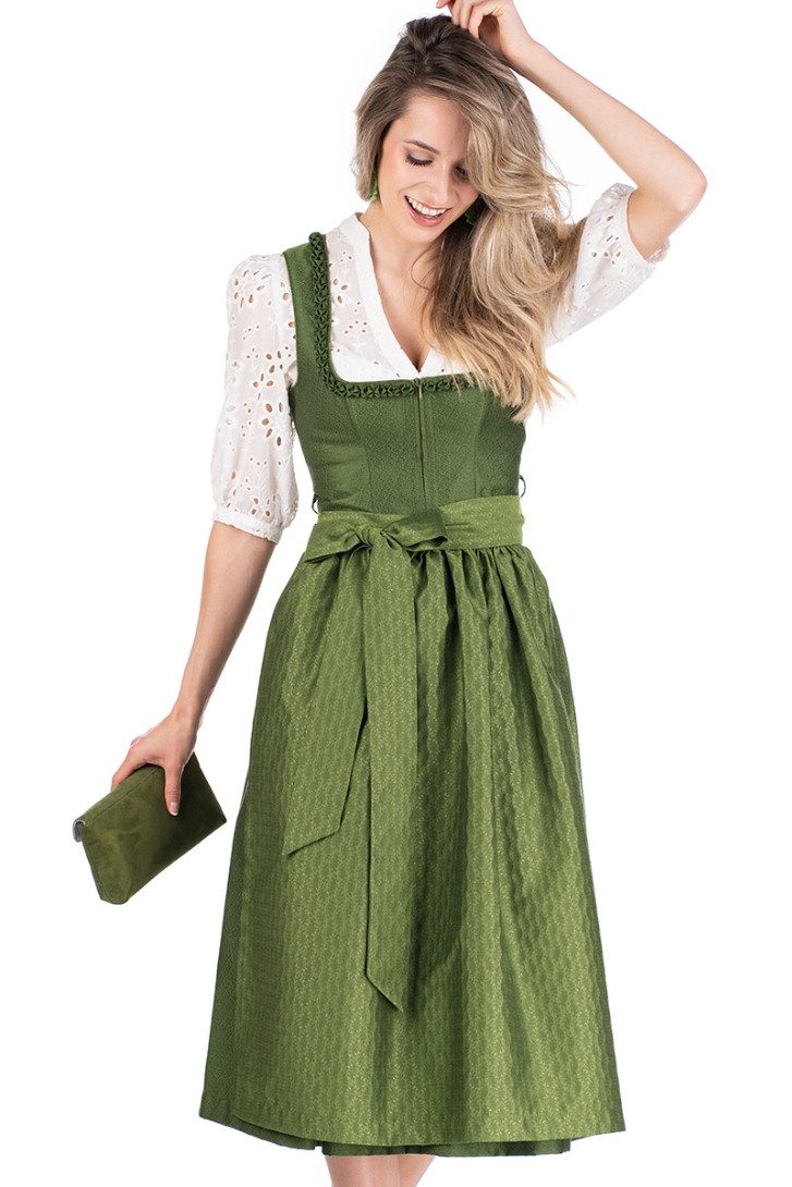 MarJo Dirndl Midi Dirndl 2tlg. - ALTACH - matchagrün günstig online kaufen