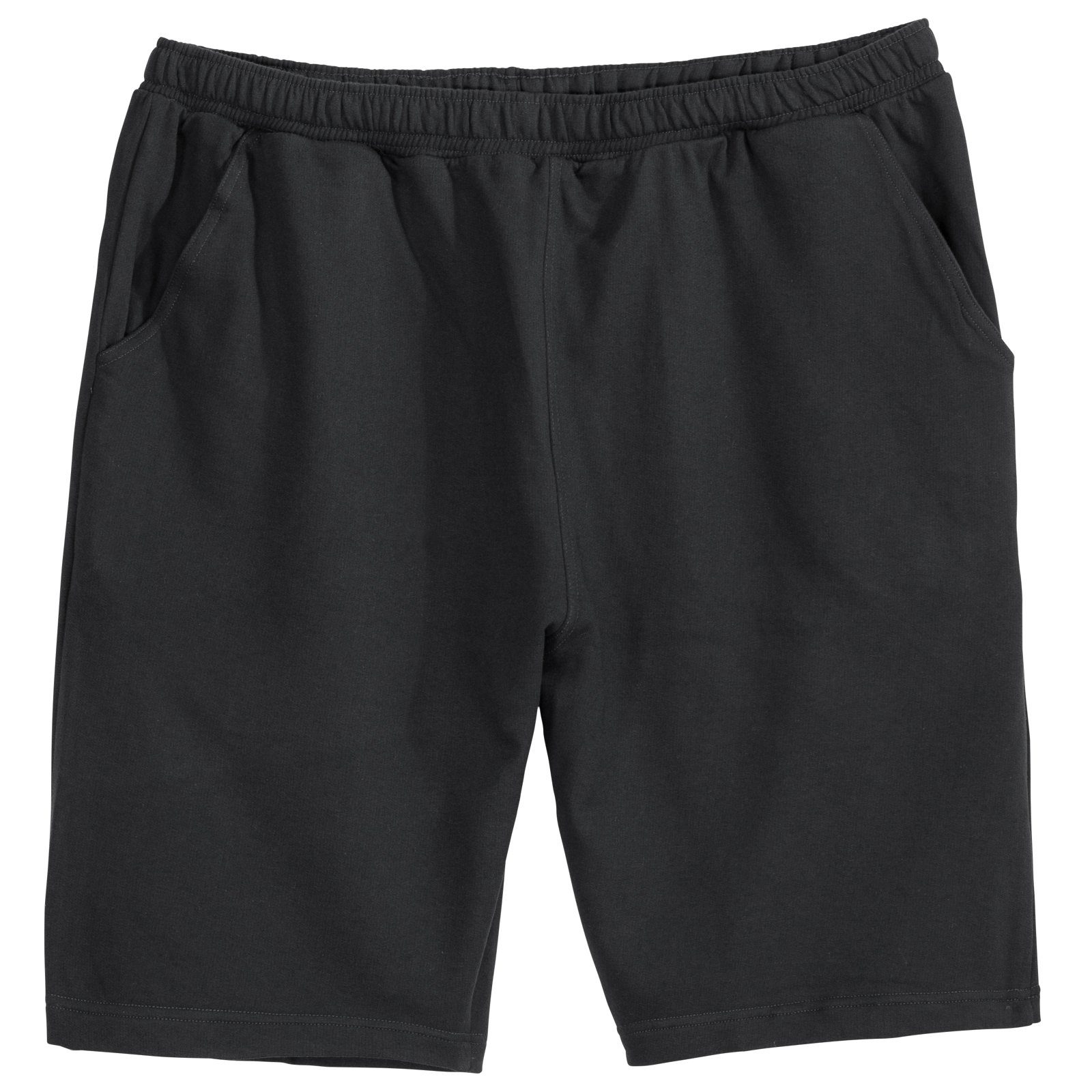 ADAMO Jogg-Bermudas Adamo Fashion kurze Jogginghose schwarz Übergröße