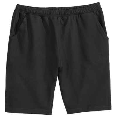 ADAMO Jogg-Bermudas Übergrößen kurze Jogginghose schwarz Adamo Fashion