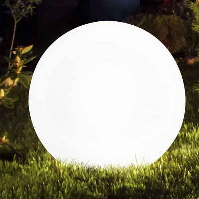 Globo Gartenleuchte, Leuchtmittel nicht inklusive, Außenleuchte Kugel Gartenlampe mit Strom Leuchtkugeln für