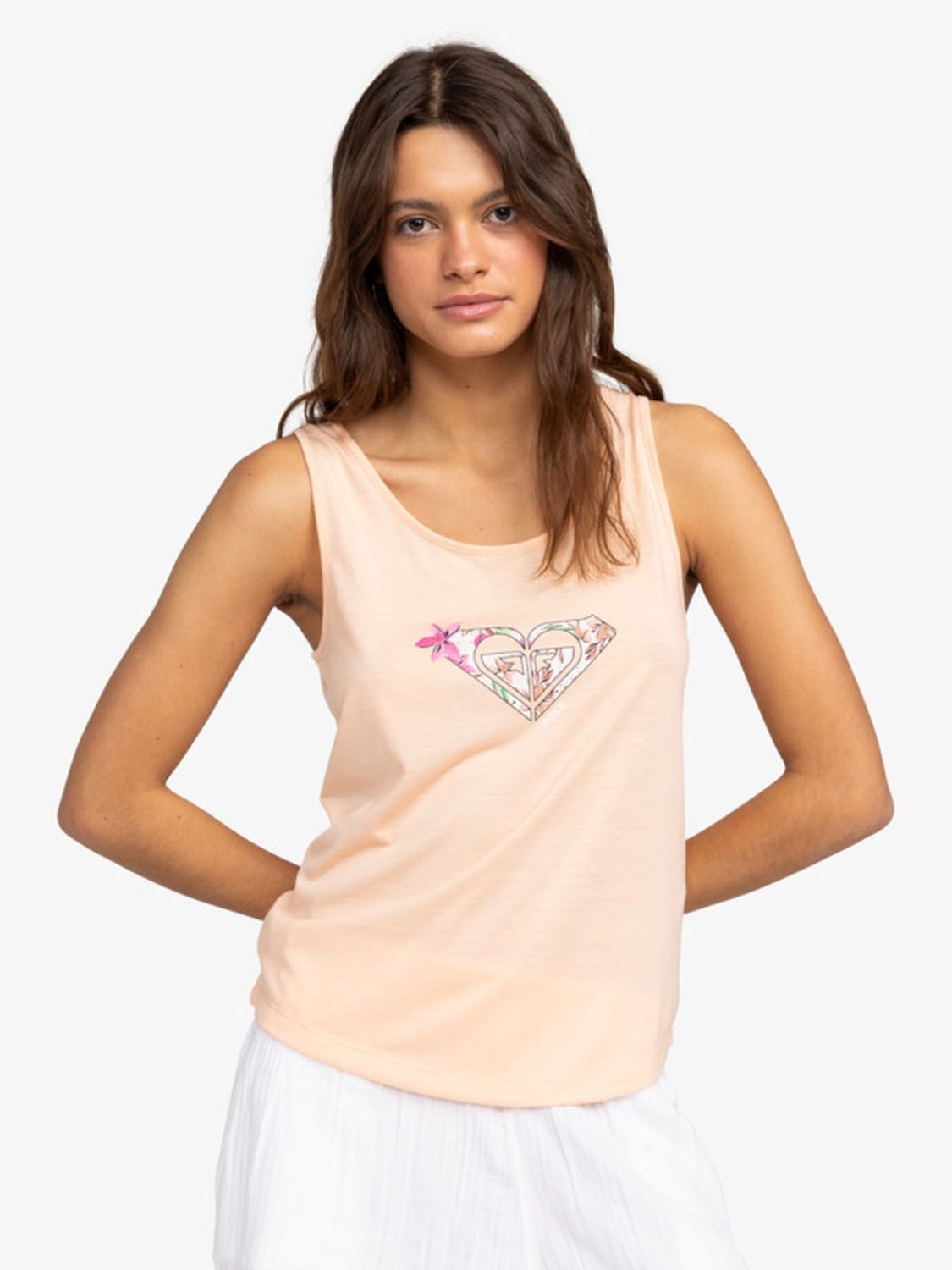 Roxy Tanktop ROXY Tank Top Losing My Mind Peach Parfait